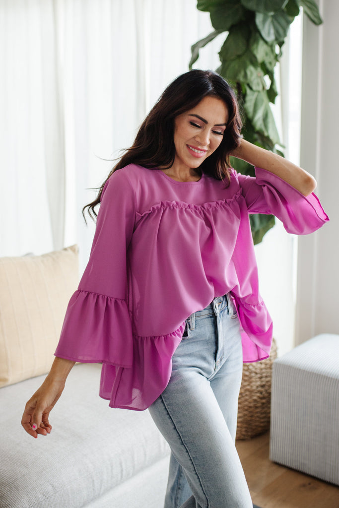 Valley Girl Blouse-Womens-Timber Brooke Boutique, Online Women's Fashion Boutique in Amarillo, Texas