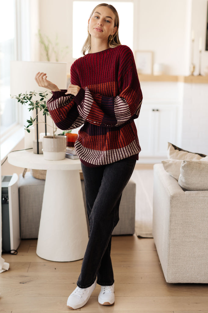 World of Wonder Striped Sweater-Womens-Timber Brooke Boutique, Online Women's Fashion Boutique in Amarillo, Texas