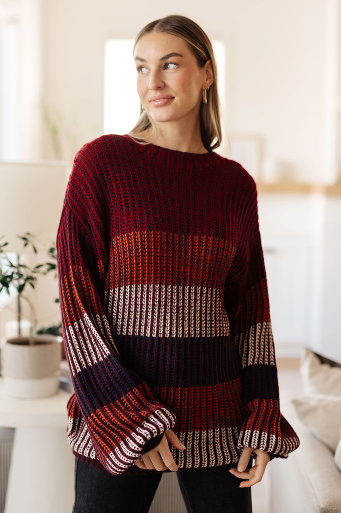 World of Wonder Striped Sweater-Womens-Timber Brooke Boutique, Online Women's Fashion Boutique in Amarillo, Texas