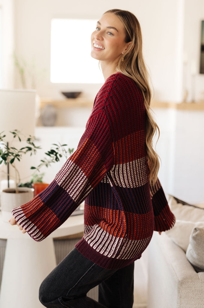 World of Wonder Striped Sweater-Womens-Timber Brooke Boutique, Online Women's Fashion Boutique in Amarillo, Texas