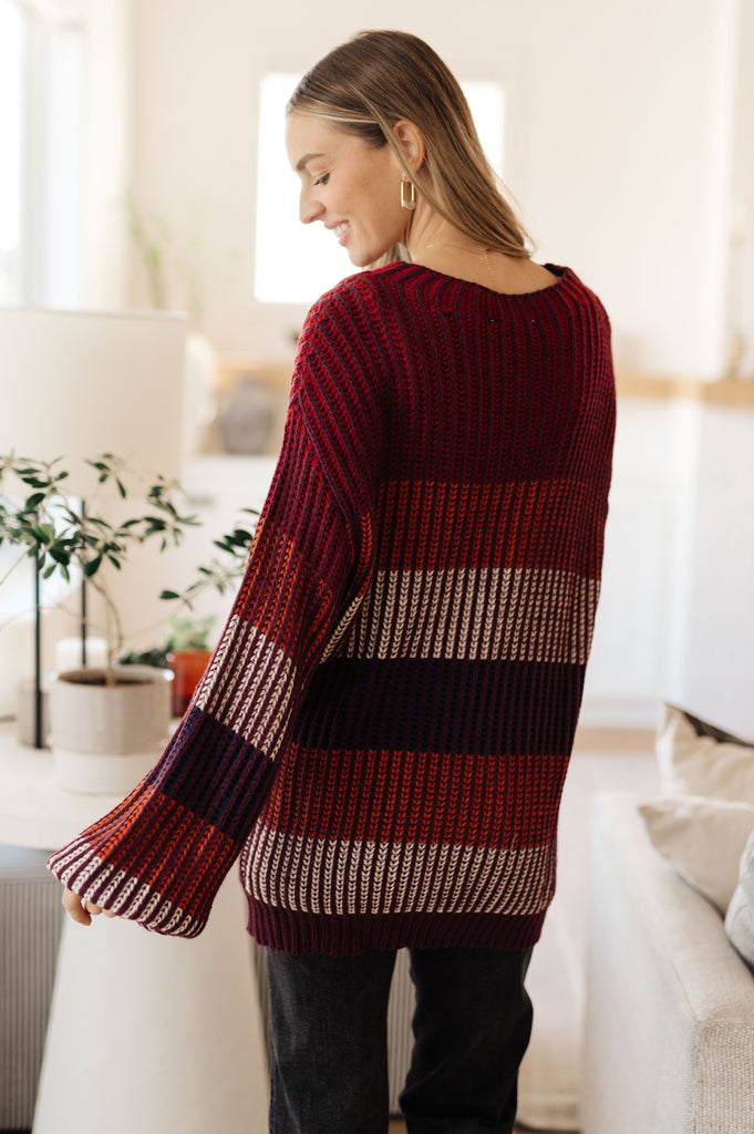 World of Wonder Striped Sweater-Womens-Timber Brooke Boutique, Online Women's Fashion Boutique in Amarillo, Texas