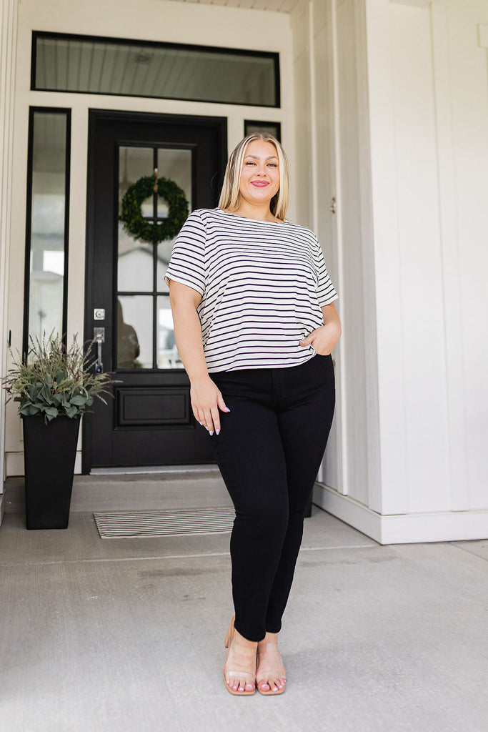 You're My Sweetheart Striped Top-Womens-Timber Brooke Boutique, Online Women's Fashion Boutique in Amarillo, Texas