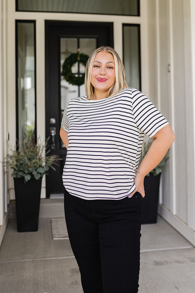 You're My Sweetheart Striped Top-Womens-Timber Brooke Boutique, Online Women's Fashion Boutique in Amarillo, Texas