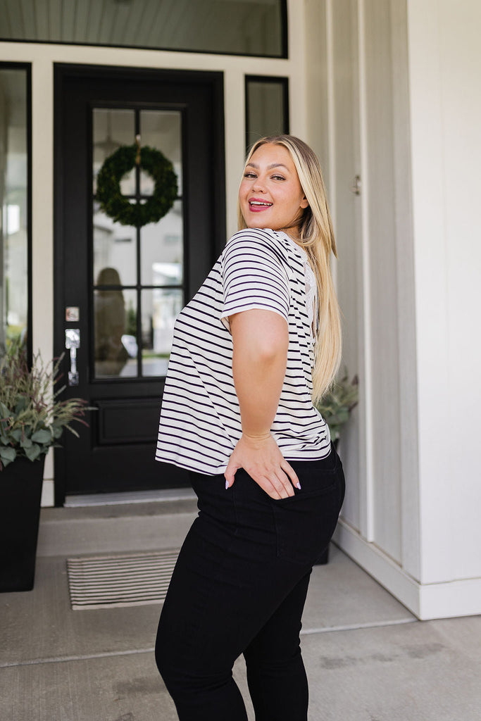 You're My Sweetheart Striped Top-Womens-Timber Brooke Boutique, Online Women's Fashion Boutique in Amarillo, Texas