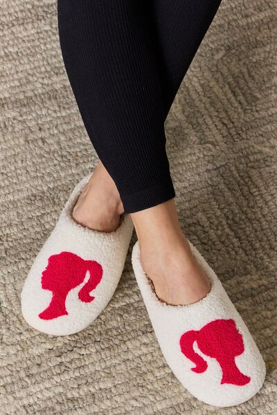 Melody Graphic Cozy Slippers-Timber Brooke Boutique, Online Women's Fashion Boutique in Amarillo, Texas