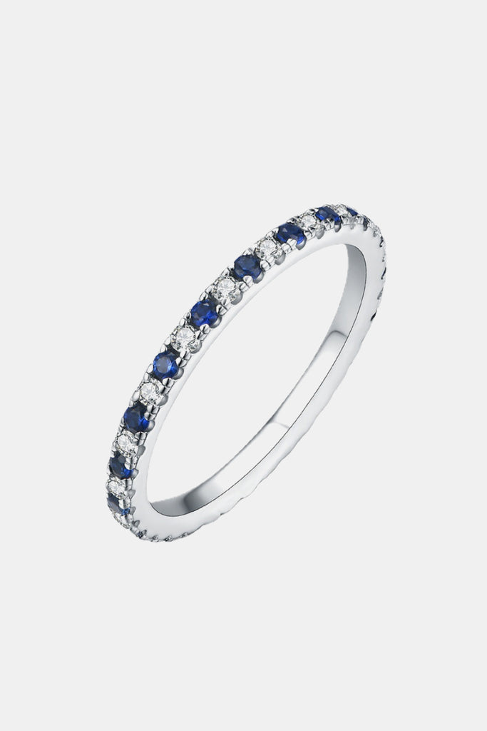 Moissanite Lab-Grown Sapphire Rings-Timber Brooke Boutique, Online Women's Fashion Boutique in Amarillo, Texas