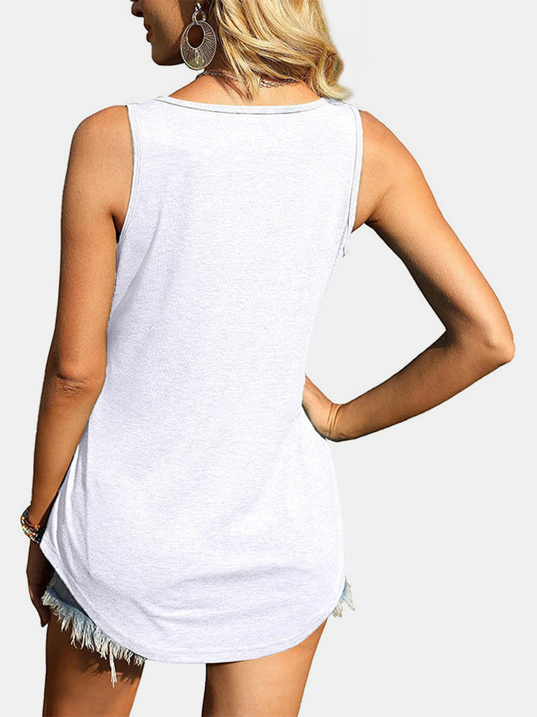 Heathered Square Neck Tank-Timber Brooke Boutique, Online Women's Fashion Boutique in Amarillo, Texas