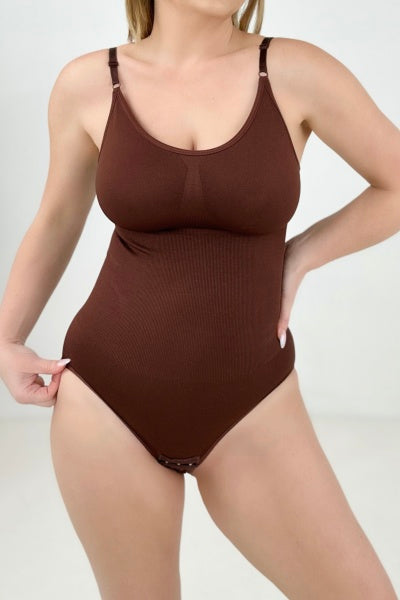 FawnFit Power Smoothing Shapewear Bodysuit-Tank Tops-Timber Brooke Boutique, Online Women's Fashion Boutique in Amarillo, Texas
