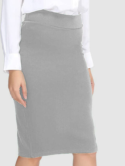 High Waist Wrap Skirt-Timber Brooke Boutique, Online Women's Fashion Boutique in Amarillo, Texas