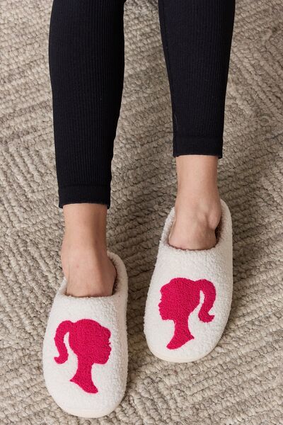 Melody Graphic Cozy Slippers-Timber Brooke Boutique, Online Women's Fashion Boutique in Amarillo, Texas