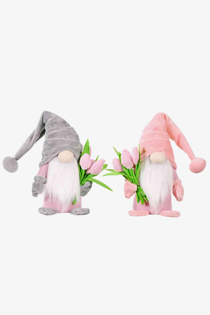Standing Cute Plush Gnome with Tulip-Timber Brooke Boutique, Online Women's Fashion Boutique in Amarillo, Texas