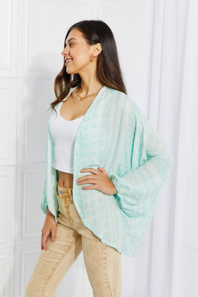 Culture Code Full Size Summer Song Dolman Sleeve Kimono-Timber Brooke Boutique, Online Women's Fashion Boutique in Amarillo, Texas