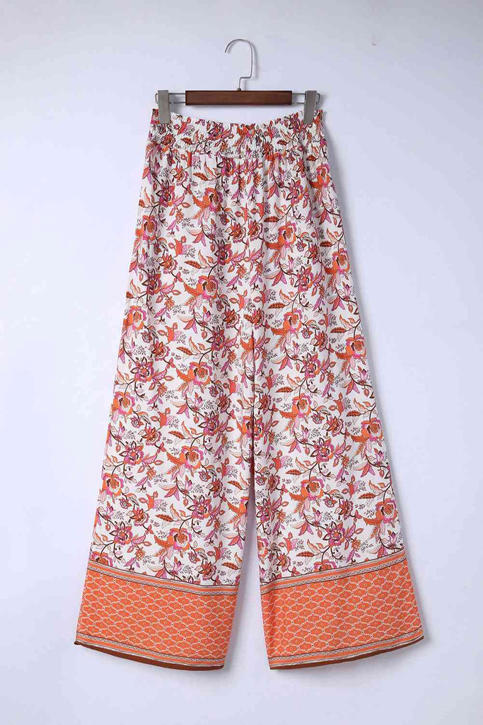 Bohemian Pleated Culottes-Timber Brooke Boutique, Online Women's Fashion Boutique in Amarillo, Texas