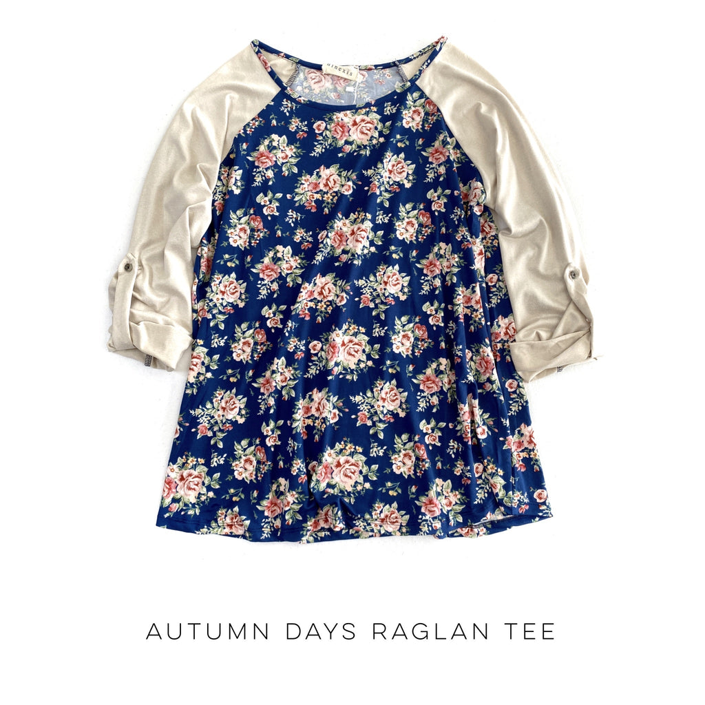 Autumn Days Raglan Tee-Ninexis-Timber Brooke Boutique, Online Women's Fashion Boutique in Amarillo, Texas