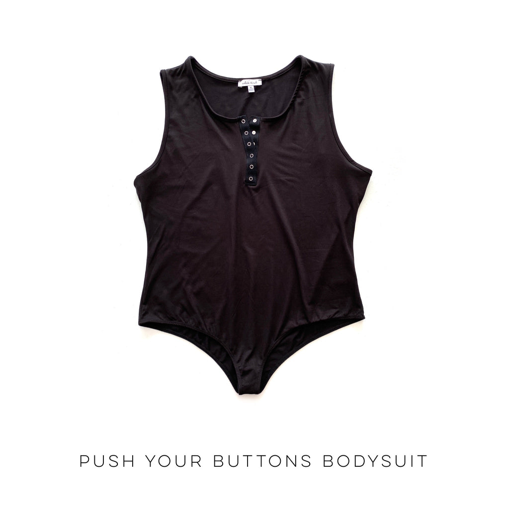 Push Your Buttons Bodysuit-White Birch-Timber Brooke Boutique, Online Women's Fashion Boutique in Amarillo, Texas
