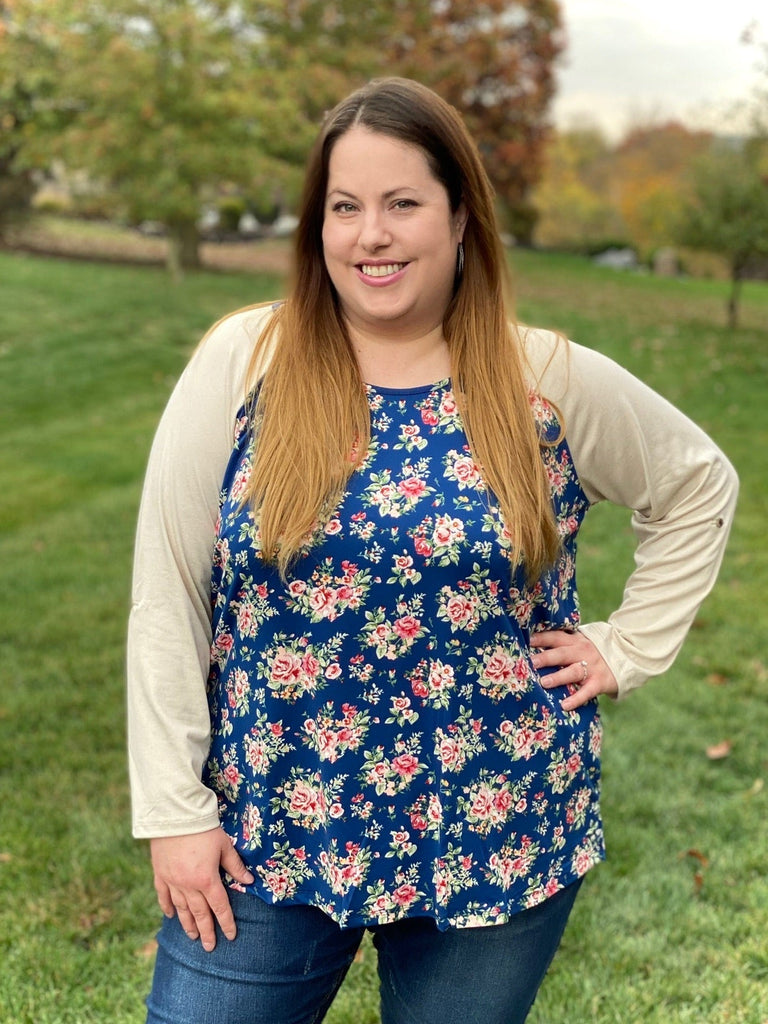 Autumn Days Raglan Tee-Ninexis-Timber Brooke Boutique, Online Women's Fashion Boutique in Amarillo, Texas