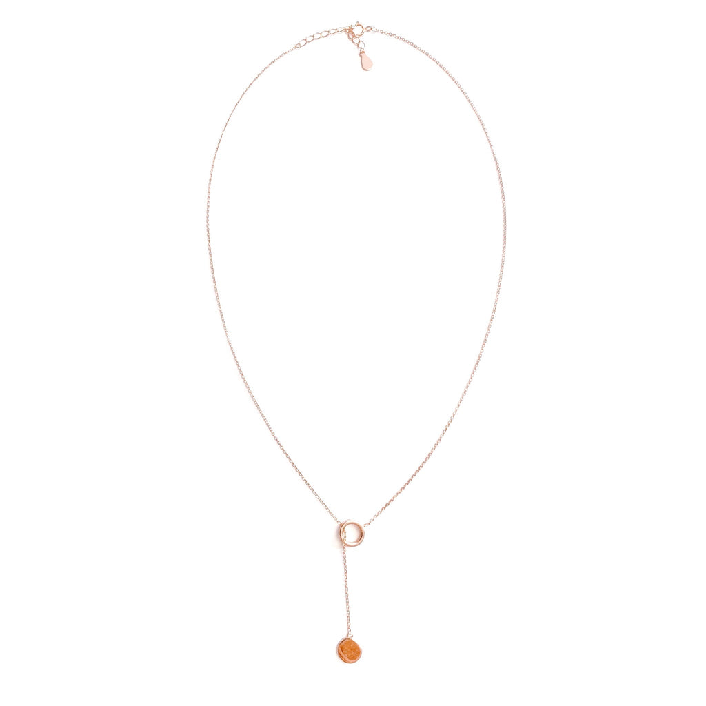 Show Your Love Rose Gold Necklace-Scenic Trends-Timber Brooke Boutique, Online Women's Fashion Boutique in Amarillo, Texas